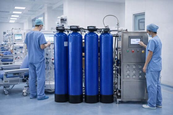 RO EDI Medical Water Purification Systems Water Filtration Technology For Medical  100LPH