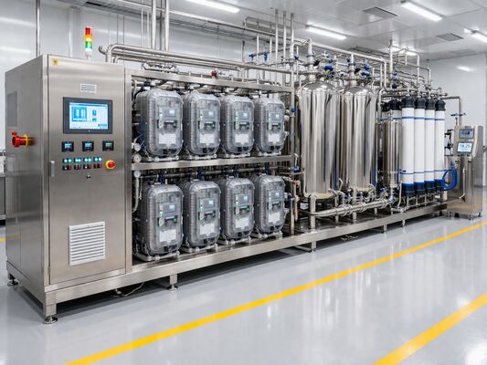 Electrodeionization Industrial RO Plant Industrial Water Purification Machine