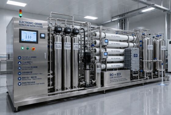Electrodeionization Industrial RO Plant Industrial Water Purification Machine