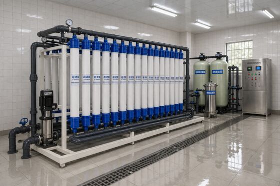 Ultrafiltration Equipment UPVC Ultrafiltration Water Treatment In Milk