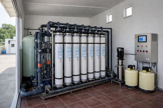 Ultrafiltration Equipment UPVC Ultrafiltration Water Treatment In Milk
