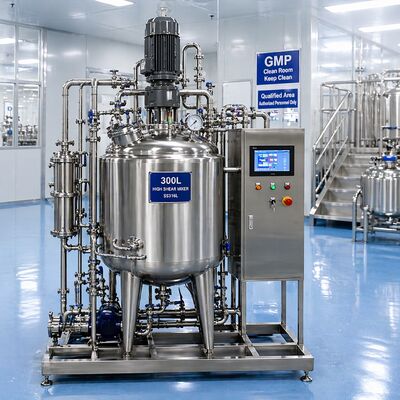 Biophar Solution Preparation System 1000L with SS316L Vessel (GMP Standard, Touch Screen Control)