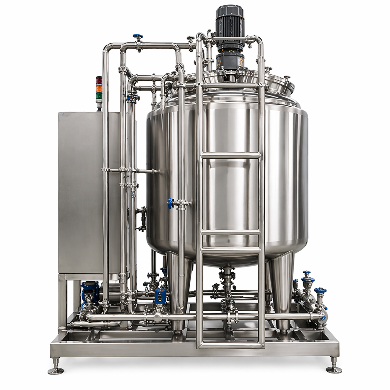Automated Solution Preparation System 1500L with SS316L Tank (Full ...